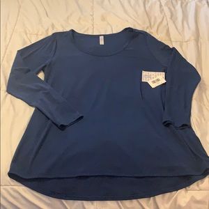 Navy blue xl Lynnae by Lularoe with tags